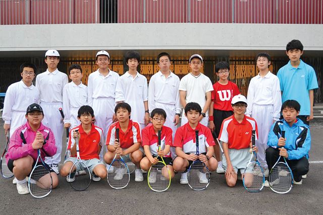 中学ソフトテニス班